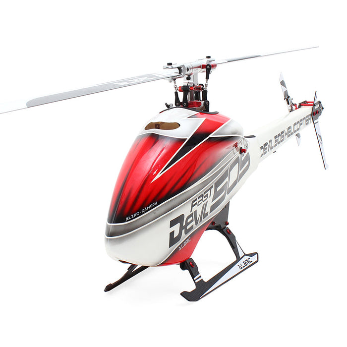 ALZRC Devil 505 FAST - High-Speed RC Helicopter Kit with Advanced Features - Perfect for Hobbyists and Enthusiasts