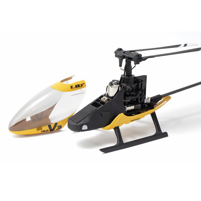 ESKY 150 V3 - 2.4G 4CH 6-Axis Gyro with Altitude Hold & CC3D Flight Controller Flybarless RC Helicopter - Perfect for Beginners and Hobbyists