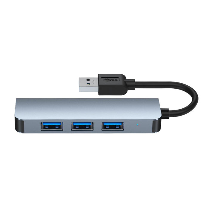 Mechzone BYL-2013U - 4-in-1 USB 3.0 Hub Docking Station & Adapter, USB 2.0 & 3.0 Compatibility - Ideal for PC, Laptop, Matebook, HUAWEI, XIAOMI, MacBook Pro Users