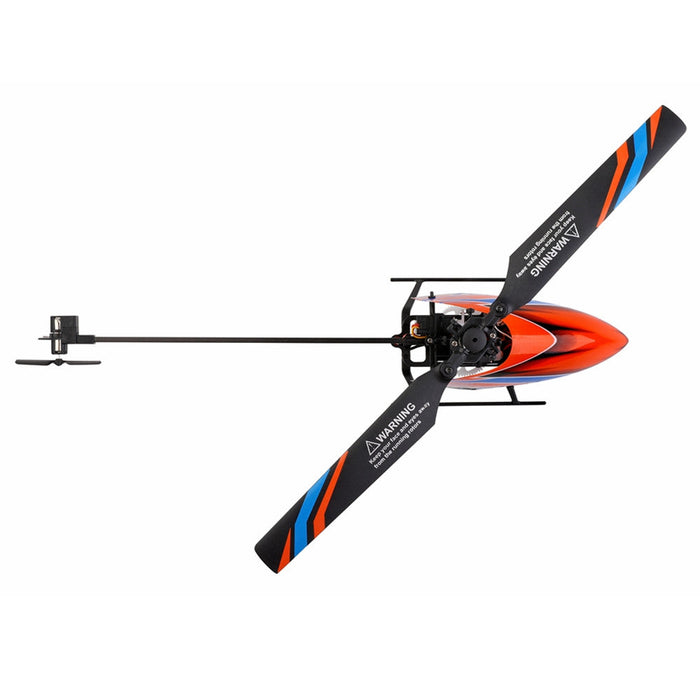 XK K127 - 4CH 6-Axis Gyro Altitude Hold Flybarless RC Helicopter RTF - Perfect for Beginners and Enthusiasts