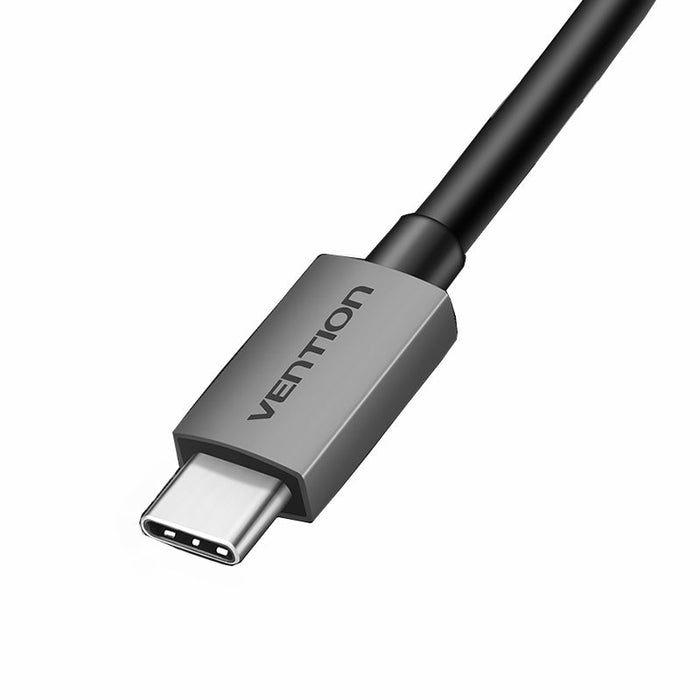 Vention CGKHA USB-C Hub - Type-C to HDMI 4K 1080P 60Hz Adapter & VGA Converter - Ideal for TV Projectors and Hub Connections