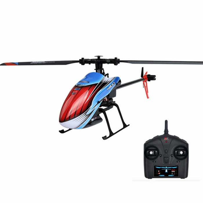 WLtoys XK K200 - 4CH 6-Axis Gyro Altitude Hold, Optical Flow Localization, Flybarless RC Helicopter - Perfect for Beginners and RTF Enthusiasts