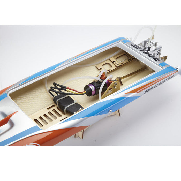 TFL Hobby 1111 Rocket FSR-OF - 65cm Racing Boat with 2958/2881KV Brushless Motor & 70A ESC Fiberglass - Ideal for RC Boat Enthusiasts