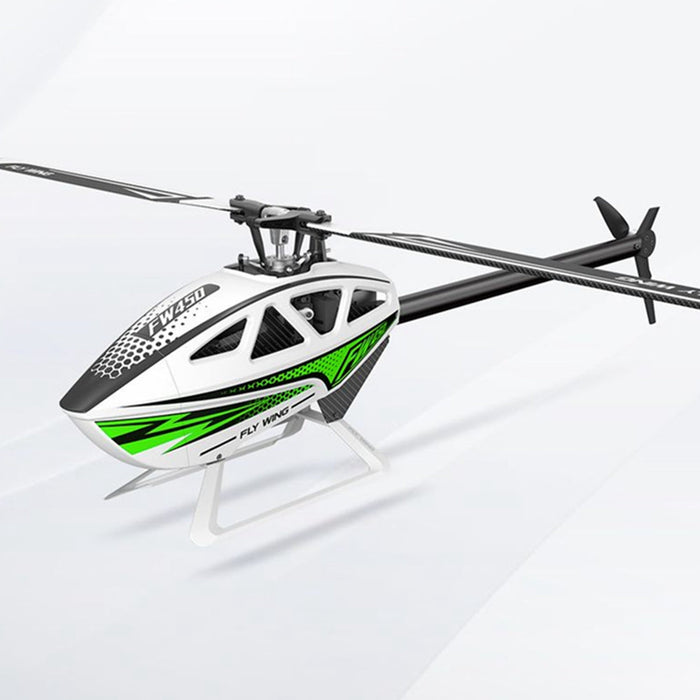 FLY WING FW450L-V3 - 6CH 3D Auto Acrobatics GPS RC Helicopter with Altitude Hold & H1 Flight Control - Perfect for RTF/PNP Enthusiasts and Hobbyists