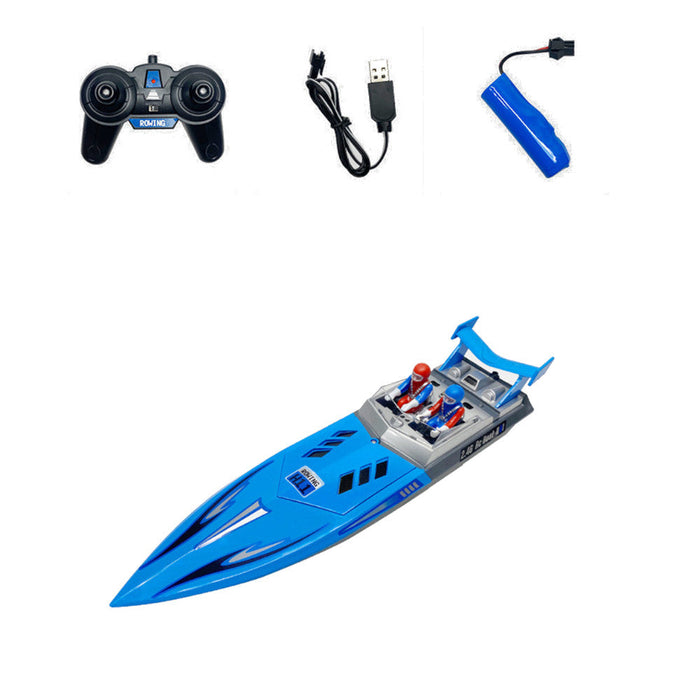 High-Speed H11 2.4G 4CH RC Boat - Waterproof, 20km/h Electric Racing Speedboat for Lakes & Pools - Perfect Remote Control Toy for Kids & Adults