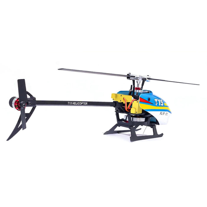 Align T-REX T15 Super Combo - 6CH 3D Flying RC Helicopter with Dynamic Direct-Drive Dual-Brushless Motor - Includes Carry Box for Easy Transport