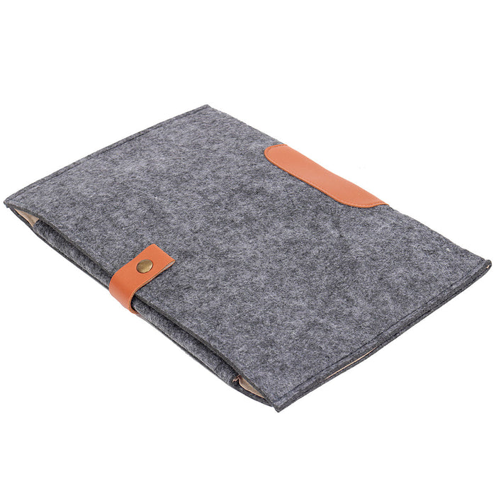 Felt Laptop Sleeve - Protective Cover & Inner Bag for 11" Macbook Apple Notebook - Ideal for Computer Protection & Storage