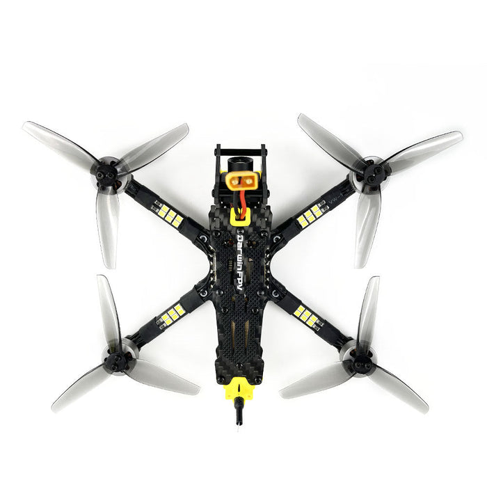 DarwinFPV BabyApe Ⅱ - 156mm Analog Freestyle FPV Racing Drone, F411 FC, 30A ESC, 4S/6S, 3.5 Inch, 600mW VTX - Perfect for sub 250g Racing Enthusiasts