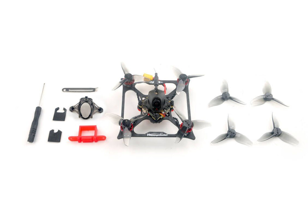 Happymodel Bassline 2S 90mm - 2 Inch Micro Toothpick FPV Racing Drone BNF, CADDX ANT 1200TVL Camera - Ideal for Beginners and Drone Racing Enthusiasts