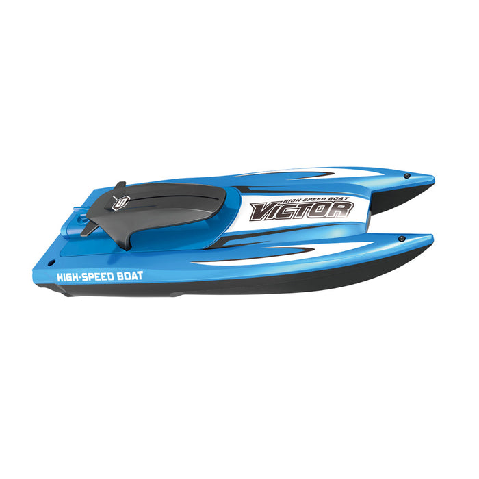 T15 1/47 2.4G RC Boat - Waterproof High-Speed Racing, Rechargeable Electric Radio Remote Control Toys Ship - Ideal Gift for Boys and Children