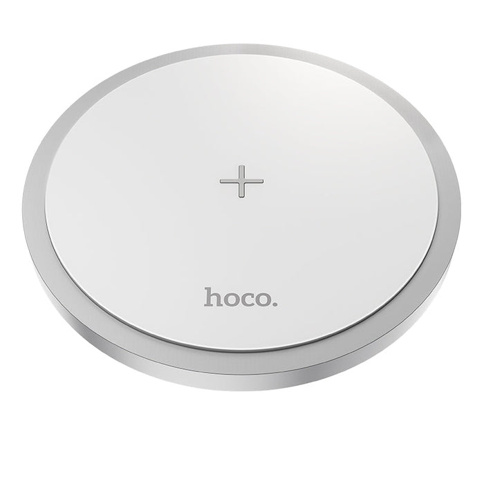 HOCO CW26 Wireless Charger - Fast Charging 7.5W / 10W / 15W Compatibility with iPhone 14 Pro Max, Samsung, Xiaomi 13, TWS Headsets - Ideal for Seamless and Convenient Device Charging