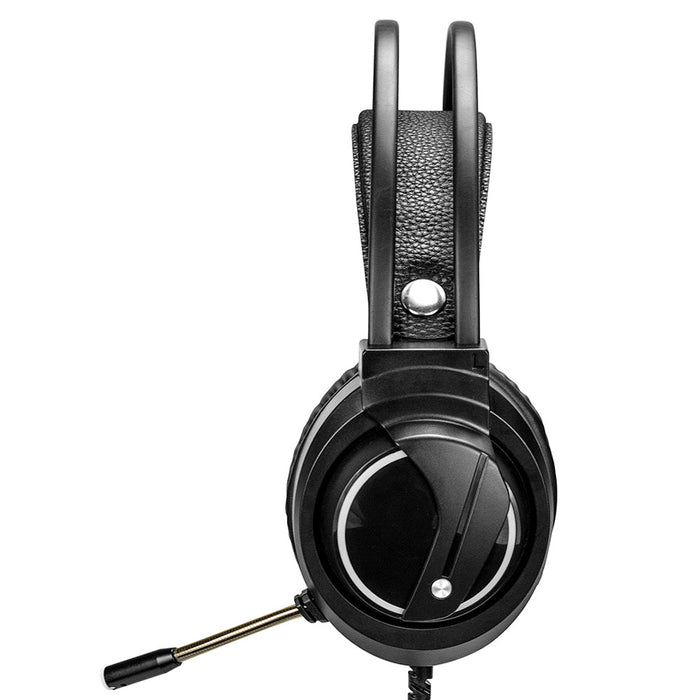 KO-STAR K2 Gaming Headset - 50mm Loudspeaker, Colorful Breathing Light, 360° Sensitive Microphone - Perfect for PC Gamers