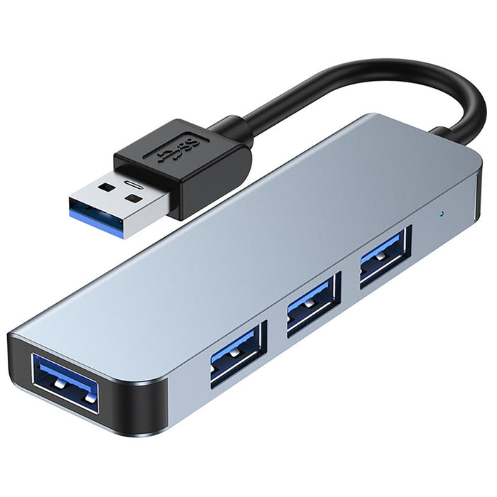 Mechzone BYL-2013U - 4-in-1 USB 3.0 Hub Docking Station & Adapter, USB 2.0 & 3.0 Compatibility - Ideal for PC, Laptop, Matebook, HUAWEI, XIAOMI, MacBook Pro Users