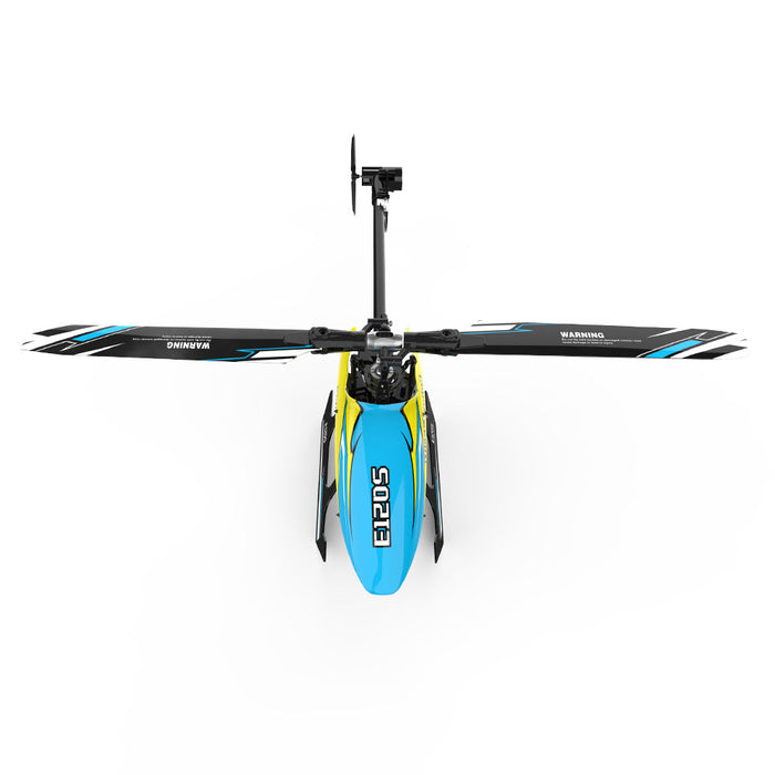 Eachine E120S - 2.4G 6CH 3D6G Brushless Direct Drive Flybarless RC Helicopter with FUTABA S-FHSS Compatibility - Perfect for Enthusiasts and Advanced Pilots