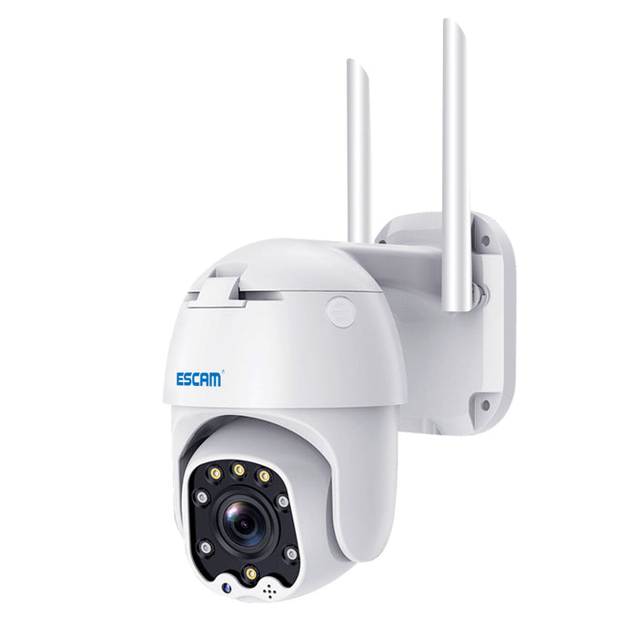 ESCAM QF288 3MP WiFi IP Camera - Pan/Tilt, 8X Zoom, AI Humanoid Detection, Cloud Storage, Waterproof, Two Way Audio - Ideal for Home Security and Surveillance