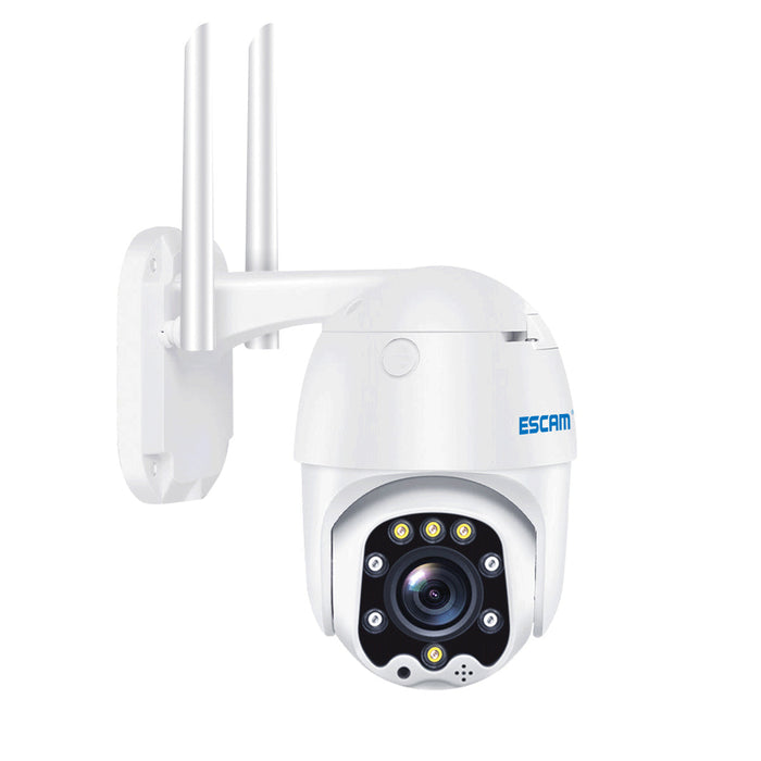 ESCAM QF288 3MP WiFi IP Camera - Pan/Tilt, 8X Zoom, AI Humanoid Detection, Cloud Storage, Waterproof, Two Way Audio - Ideal for Home Security and Surveillance