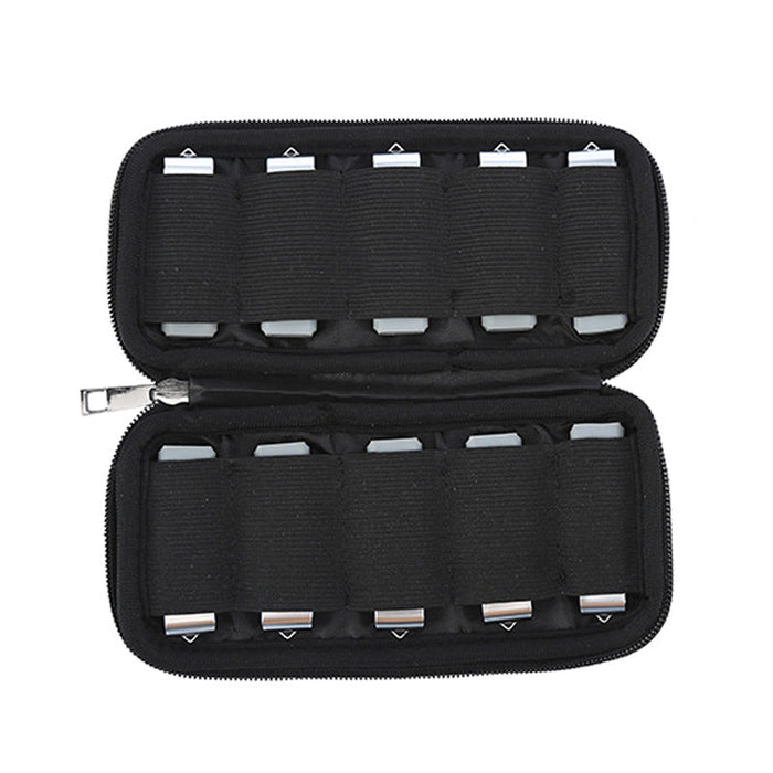 U Disk Storage Bag Organizer - 6/10 Slots Protective Case for Flash Drives & Portable Accessories - Dustproof Holder for Digital Devices