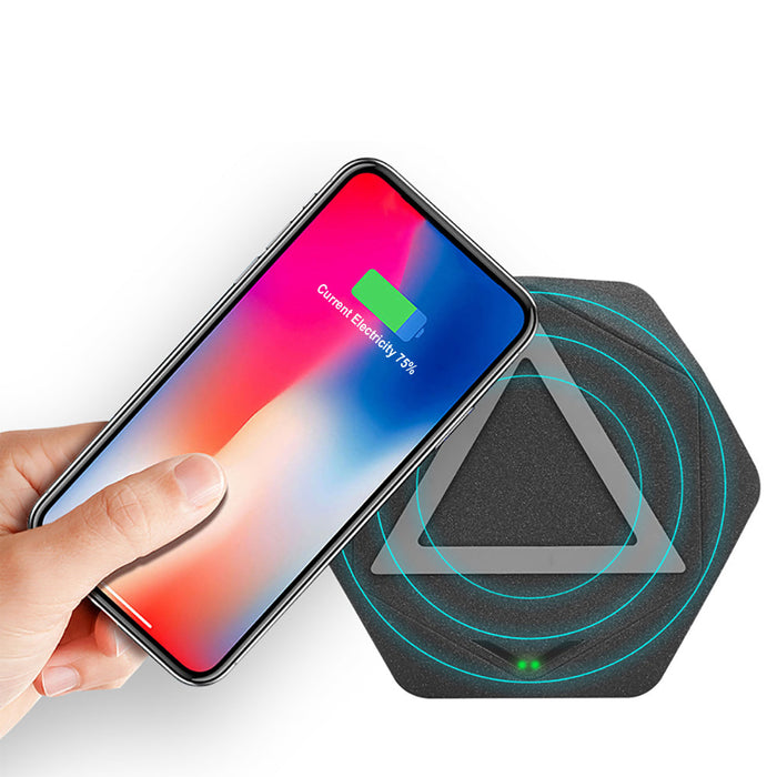 Bakeey 10W Qi Wireless Charger - Fast Charging Pad for iPhone X, 8 Plus, S9, S8 - Ideal for Quick and Convenient Charging