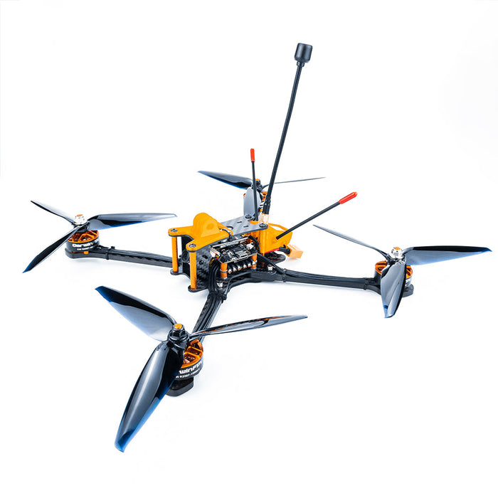 DarwinFPV Darwin129 - 7 Inch Long Range 4S FPV Racing RC Drone PNP (Payload 2KG) with 2507 1800KV Brushless Motor & M80 GPS - Perfect for Hobbyists and Professional Aerial Photography