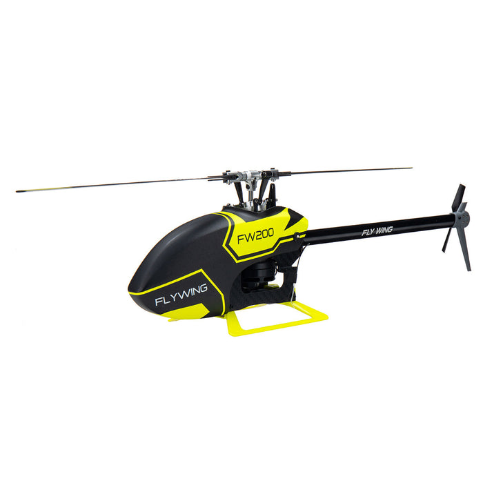 FLY WING FW200 - 6CH 3D Acrobatics GPS RC Helicopter with Altitude Hold, One-Key Return, APP Adjust & H1 V2 Flight Control System - Ideal for Aerial Stunts Enthusiasts