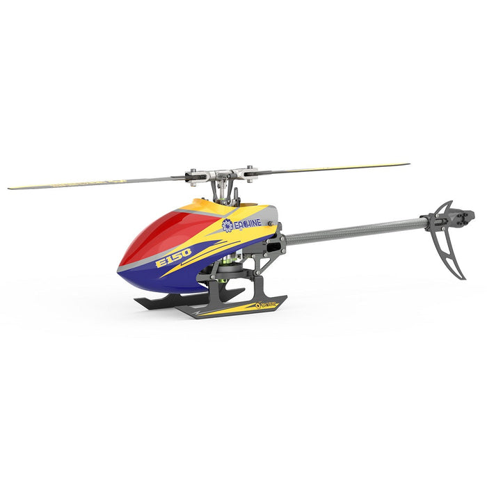 Eachine E150 2.4G 6CH - 6-Axis Gyro 3D6G Dual Brushless Direct Drive Motor Flybarless RC Helicopter - BNF Compatible with FUTABA S-FHSS for Enthusiasts