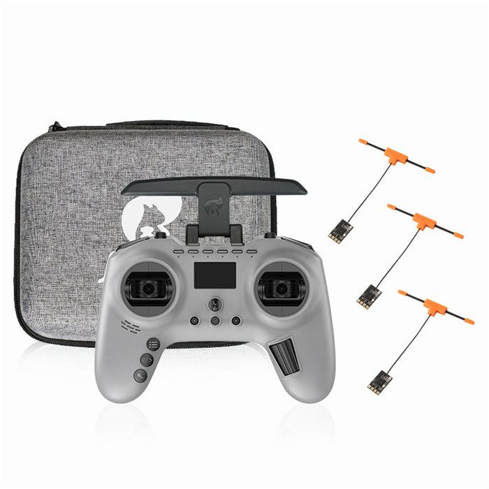 JumperRC T-Pro - 2.4GHz 16CH Remote Controller with Hall Sensor Gimbals, 1000mW ELRS, CC2500, JP4IN1 Multi-protocol, OpenTX Firmware Mode2 - Ideal for RC Drone Enthusiasts