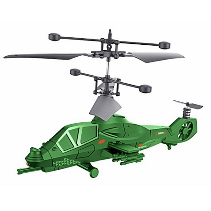 CH038 3.5CH - Tail-lock Gyroscope LED Light Military RC Helicopter RTF - Perfect for Enthusiasts and Novelty Gift Seekers