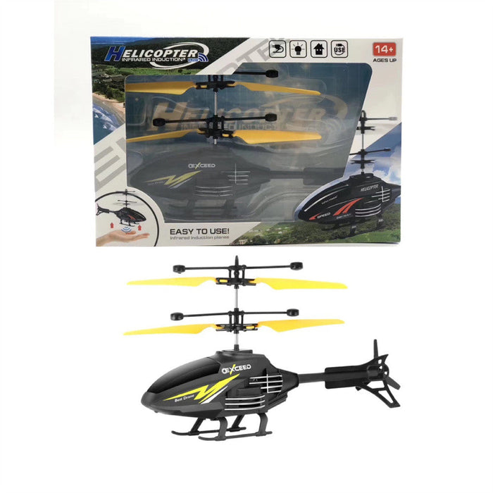 A13 Response Flying Helicopter - USB Rechargeable Induction Hover Toy with Remote Control - Ideal for Kids' Indoor and Outdoor Games