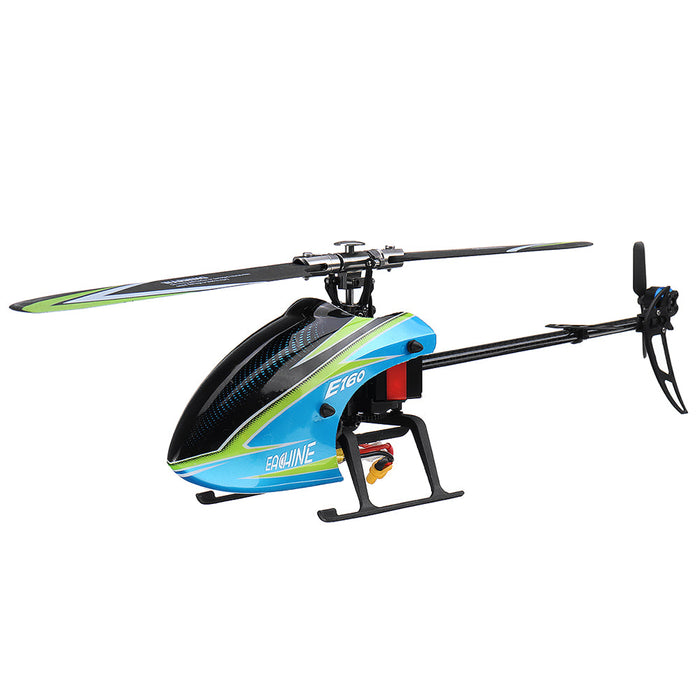 Eachine E160 V2 6CH - Dual Brushless 3D6G System Flybarless RC Helicopter BNF/RTF - Compatible with FUTABA S-FHSS for Hobbyists