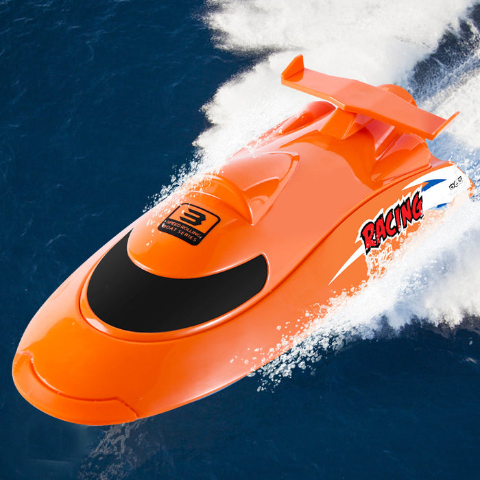 Flytec V009 Jet Boat - 2.4G Remote Control, 50km/h Turbine Driven RTR Ship Model - Perfect for Speed Enthusiasts and RC Hobbyists