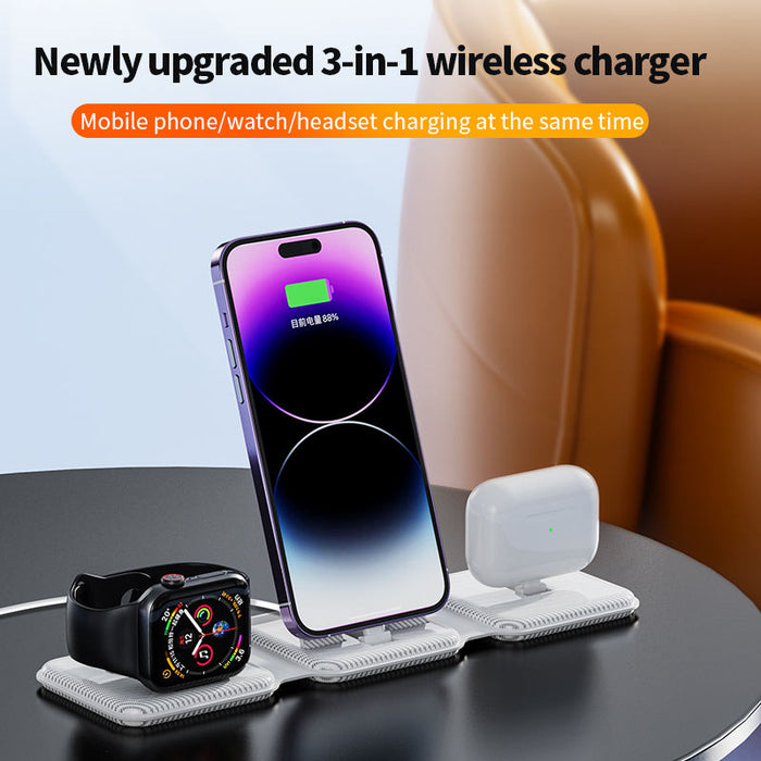 A75 Wireless Charger - 10W 7.5W 5W Fast Charging Dock, Compatible with Qi-Enabled Smart Phones, iPhone 13, 14, 14Pro, 14 Pro Max, iWatch, Airpods - Ideal for Quick and Efficient Phone Charging