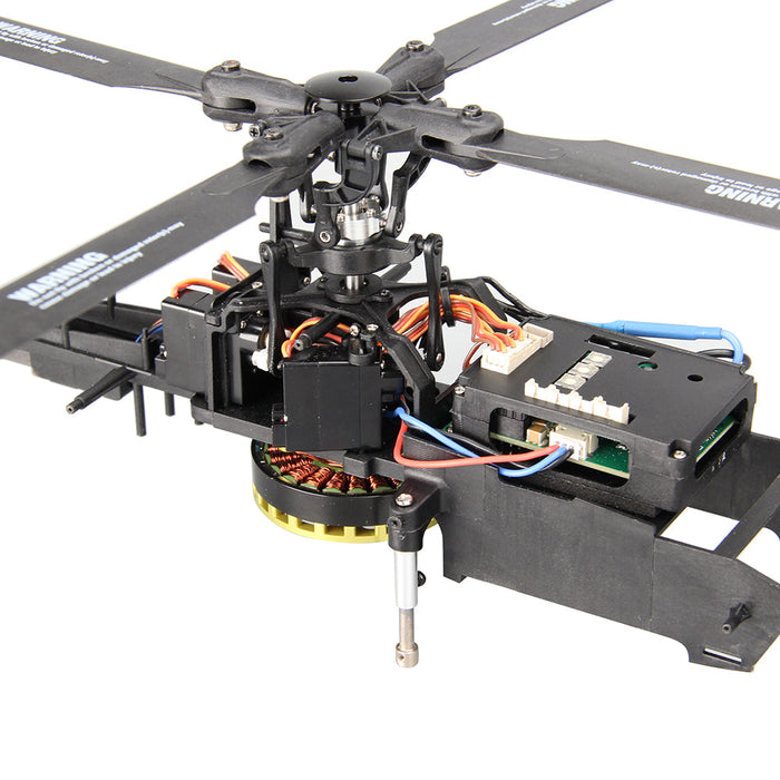 Eachine E200 - 2.4G 6CH 3D6G System, Dual Brushless Direct Drive Motor, 1:47 Scale Flybarless RC Helicopter - Perfect for Hobbyists and Aviation Enthusiasts