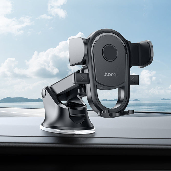 HOCO H5 Universal Phone Holder - 360 Rotation Suction Cup, GPS Vehicle Mounts, Compatible with iPhone 14 Pro Max, 13, 12, Samsung, Xiaomi - Ideal for Secure and Convenient Phone Placement in Vehicles