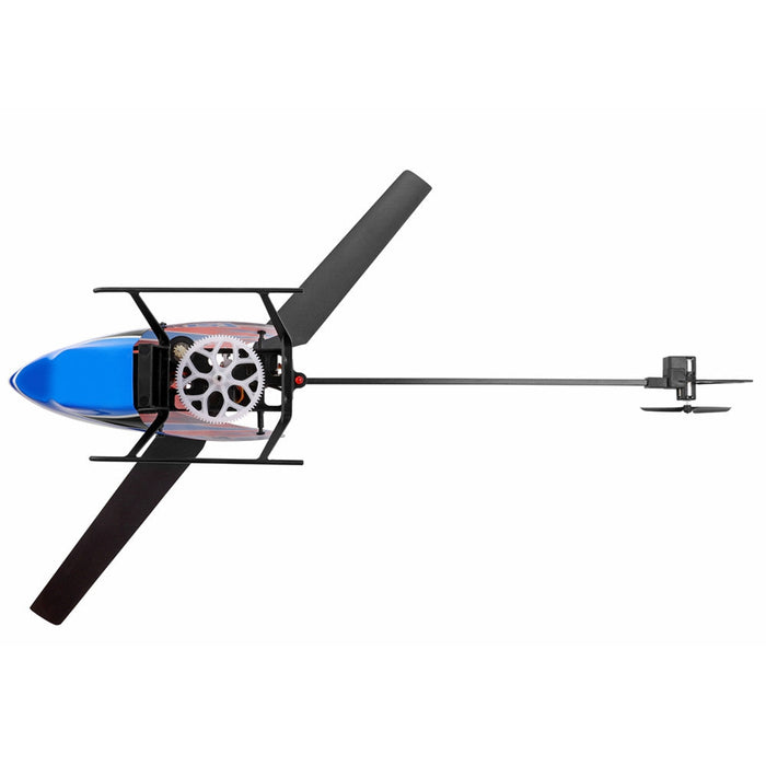 XK K127 - 4CH 6-Axis Gyro Altitude Hold Flybarless RC Helicopter RTF - Perfect for Beginners and Enthusiasts