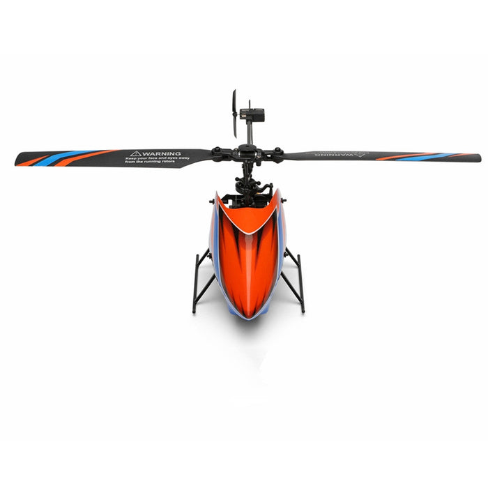 XK K127 - 4CH 6-Axis Gyro Altitude Hold Flybarless RC Helicopter RTF - Perfect for Beginners and Enthusiasts