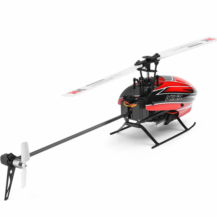 XK K110S 6CH Helicopter - Brushless 3D6G System, RTF Mode 2, FUTABA S-FHSS Compatible - Perfect for RC Enthusiasts and 3D Flying Beginners