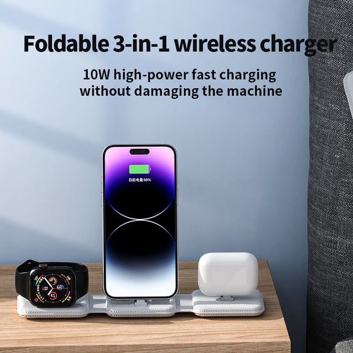 A75 Wireless Charger - 10W 7.5W 5W Fast Charging Dock, Compatible with Qi-Enabled Smart Phones, iPhone 13, 14, 14Pro, 14 Pro Max, iWatch, Airpods - Ideal for Quick and Efficient Phone Charging