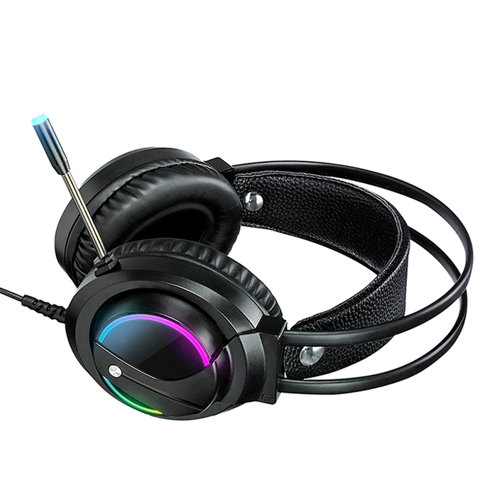 KO-STAR K2 Gaming Headset - 50mm Loudspeaker, Colorful Breathing Light, 360° Sensitive Microphone - Perfect for PC Gamers