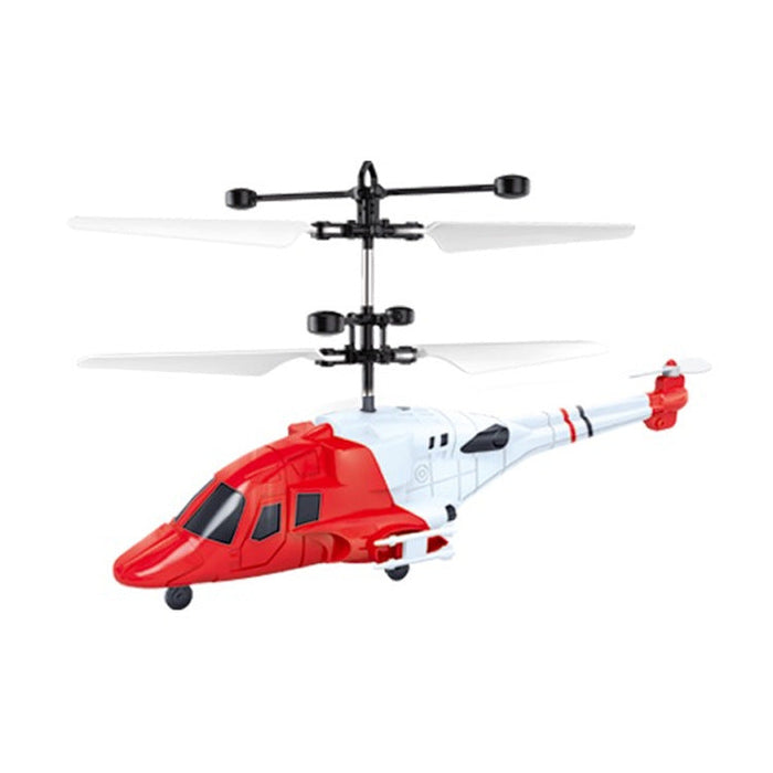 HFD-818 RC Helicopter - Infrared Induction Gesture Sensing, Levitation Flying, One-Key Take-Off/Landing, Altitude Hold, Dual Motor - Perfect Kids' Toy for Fun and Play