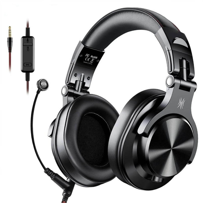 Oneodio A71 Gaming Headset Studio DJ Headphones Stereo Over Ear Wired Headphone With Microphone For PC PS4 Xbox One Gamer