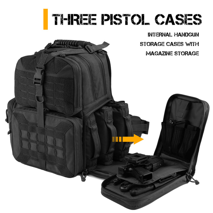 Secure Tactical Backpack - Optimized for all Tactial Carrying and Transport Needs