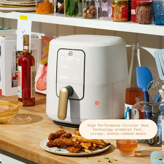 6-Quart Air Fryer: Advanced Digital Touchscreen for Efficient Everyday Cooking